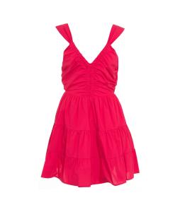 Ruffle mini dress