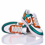 Nike Court Vision White, Fluorescent, Green