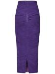 Laquan Smith Skirts Purple