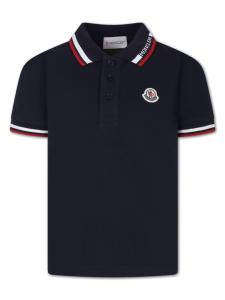 Moncler Kids T-shirts And Polos Blue