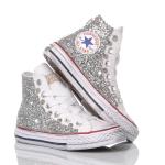 Converse Chuck Taylor Hi Silver, White