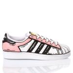 Adidas Superstar White, Pink