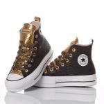 Converse Platform Black, Gold