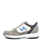 Sneakers Hogan Interactive In Camoscio Grigio