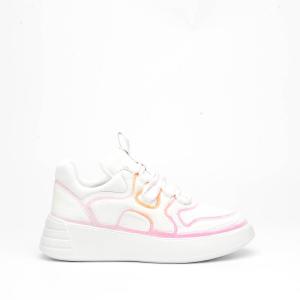 Sneakers Hogan H562 In Pelle Bianco