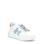 Sneakers Hogan Rebel In Pelle Bianco