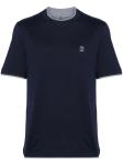 Brunello Cucinelli T-shirts And Polos Blue