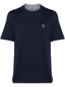 Brunello Cucinelli T-shirts And Polos Blue