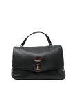 ZANELLATO 068010-0050000-Z0001 BLACK POSTINA DAILY GIORNO S LEATHER HANDBAG