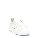 Sneakers Philippe Model Temple In Pelle Bianco