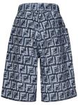 Fendi Kids Shorts Blue