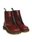 Dr.martens 1460 smooth leather boot in cherry red color