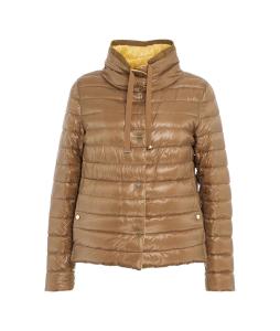 Quilted down jacket 