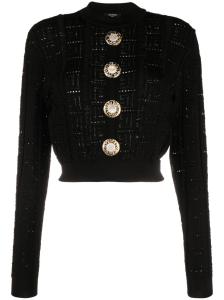 Balmain Sweaters Black