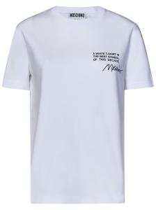 Moschino T-shirts And Polos White