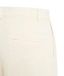 Pleated pants in linen blend 