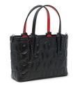 CHRISTIAN LOUBOUTIN 1245014 CM53 BLACK NAPPA MINI CABATA BAG