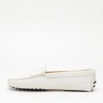 Mocassino Tod's Gommino In Pelle Bianco