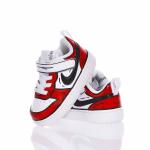 Nike Court Vision White, Black, Red