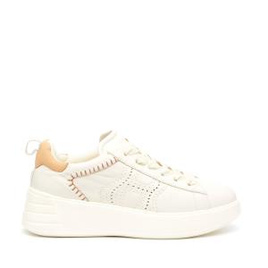 Sneakers Hogan Rebel In Pelle Avorio