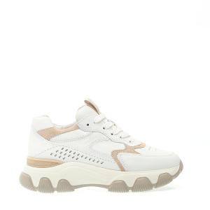 Hyperactive In Pelle Bianca E Beige