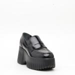 Mocassino Hogan H-stripes In Pelle Nero