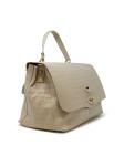 ZANELLATO 068090-0740000-Z1110 BEIGE POSTINA CAYMAN M LEATHER HANDBAG