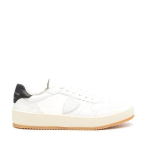 Sneakers Philippe Model Nice In Pelle Bianco