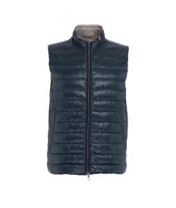 Quilted down waistcoat 