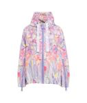 Windbreaker with floral print 