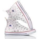 Converse Chuck Taylor Hi White, Violet