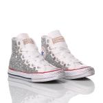 Converse Chuck Taylor Hi Silver, White