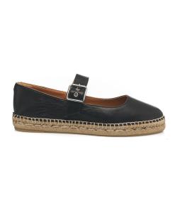 Leather espadrillos