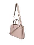 Tory burch walker small handbag in sand color leather