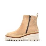 Stivaletto Pons Quintana 10565 In Camoscio Beige