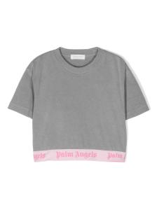 Palm Angels T-shirts And Polos Grey