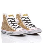 Converse Chuck Taylor Hi White, Gold