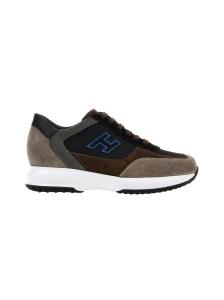 Hogan Sneakers Beige/marrone/blu