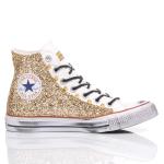 Converse Chuck Taylor Hi White, Gold