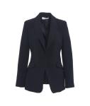 Blazer with one-button fastening