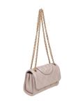 Tory burch fleming small in clay color quilted leather