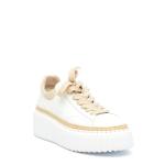 Sneakers Hogan H-stripes In Pelle Bianco