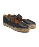 Leather espadrillos