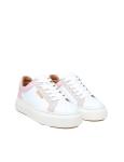 Tory burch ladybug sneakers in white and pink leather