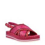 sandalo MILAN INCROCIO platform fuxia 