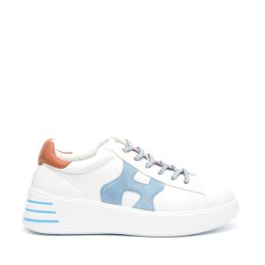 Sneakers Hogan Rebel In Pelle Bianco