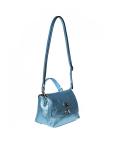 Zanellato postina cortina baby in blue leather