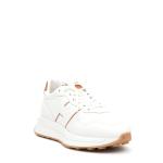 Sneakers Hogan H641 In Pelle Bianco E Cuoio