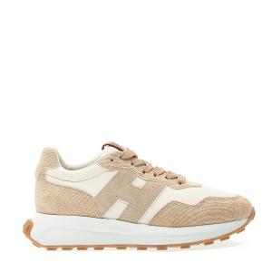 Running H641 Tessuto Beige E Pelle