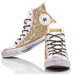 Converse Chuck Taylor Hi White, Gold